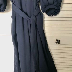 Eliza J Navy Jumpsuit